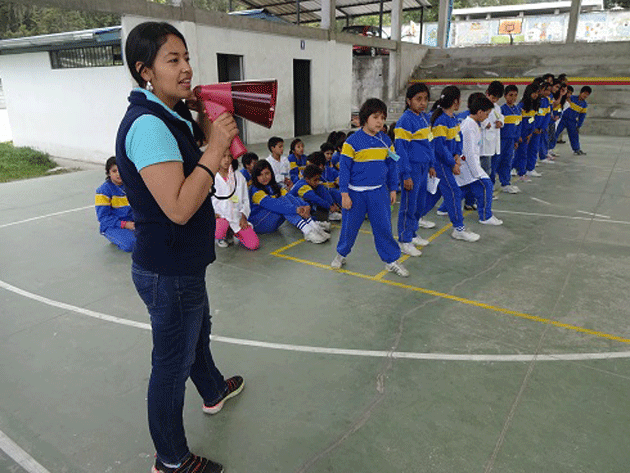 【Ecuador／Japan Overseas Cooperation Volunteers Activities Report】English learning recital1